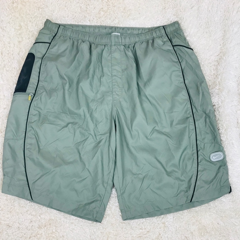 Nike Olive Green Swim Trunk